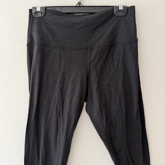Lululemon Align Pant 28" in Polar Shift Emboss Black Size 10 Legging Yoga Pant - Picture 4 of 16